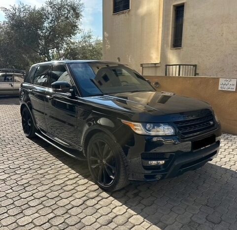 RANGE ROVER SPORT V8 AUTOBIOGRAPHY 2016 BLACK ON BLACK&BASKET full