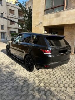 RANGE ROVER SPORT V8 AUTOBIOGRAPHY 2016 BLACK ON BLACK&BASKET full