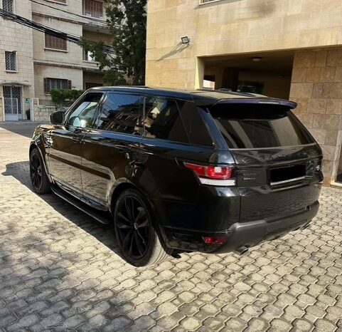 RANGE ROVER SPORT V8 AUTOBIOGRAPHY 2016 BLACK ON BLACK&BASKET full