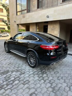 MERCEDES GLC300 COUPE AMG-LINE 4MATIC 2018 BLACK ON BLACK&RED