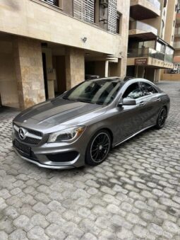 MERCEDES CLA250 AMG-LINE 4MATIC 2016 GRAY ON BLACK full