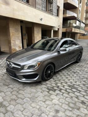 MERCEDES CLA250 AMG-LINE 4MATIC 2016 GRAY ON BLACK