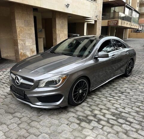 MERCEDES CLA250 AMG-LINE 4MATIC 2016 GRAY ON BLACK full