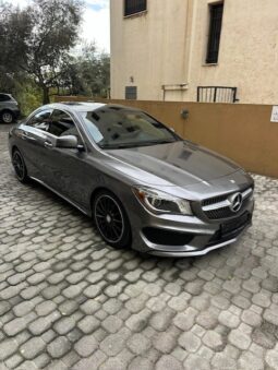 MERCEDES CLA250 AMG-LINE 4MATIC 2016 GRAY ON BLACK full