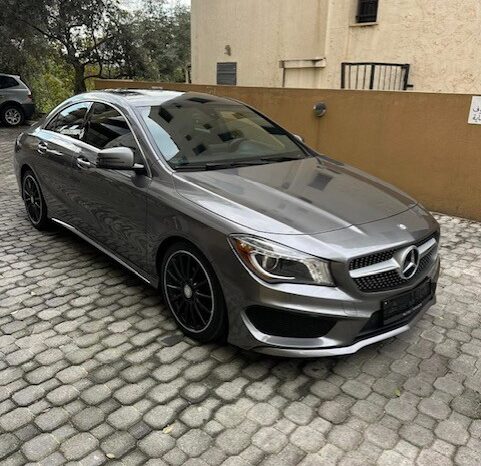 MERCEDES CLA250 AMG-LINE 4MATIC 2016 GRAY ON BLACK full