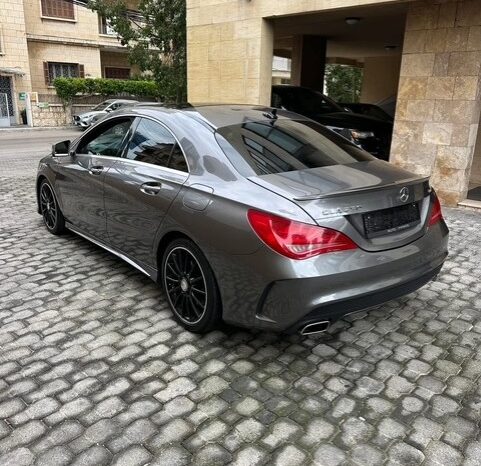 MERCEDES CLA250 AMG-LINE 4MATIC 2016 GRAY ON BLACK full