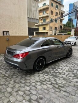 MERCEDES CLA250 AMG-LINE 4MATIC 2016 GRAY ON BLACK full