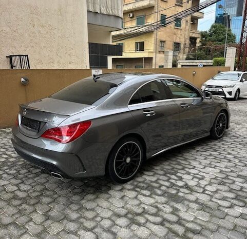 MERCEDES CLA250 AMG-LINE 4MATIC 2016 GRAY ON BLACK full