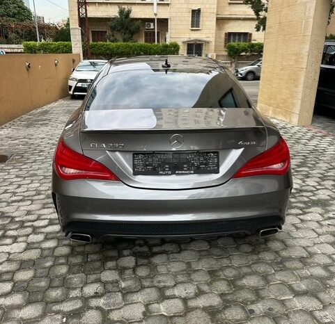 MERCEDES CLA250 AMG-LINE 4MATIC 2016 GRAY ON BLACK full