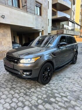 RANGE ROVER SPORT HSE V6 2016 GRAY ON BLACK