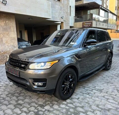 RANGE ROVER SPORT HSE V6 2016 GRAY ON BLACK full