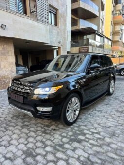 RANGE ROVER SPORT HSE V6 2016 BLACK ON BLACK full