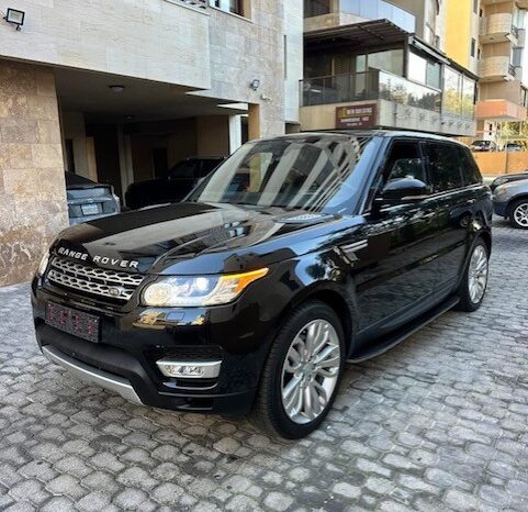 RANGE ROVER SPORT HSE V6 2016 BLACK ON BLACK full