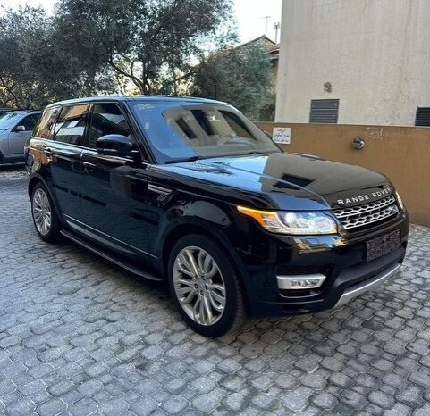 RANGE ROVER SPORT HSE V6 2016 BLACK ON BLACK full