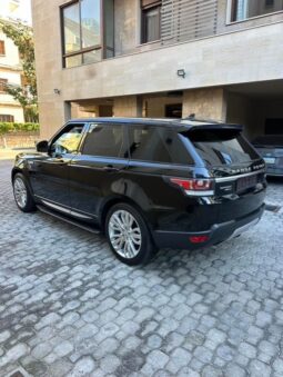 RANGE ROVER SPORT HSE V6 2016 BLACK ON BLACK full