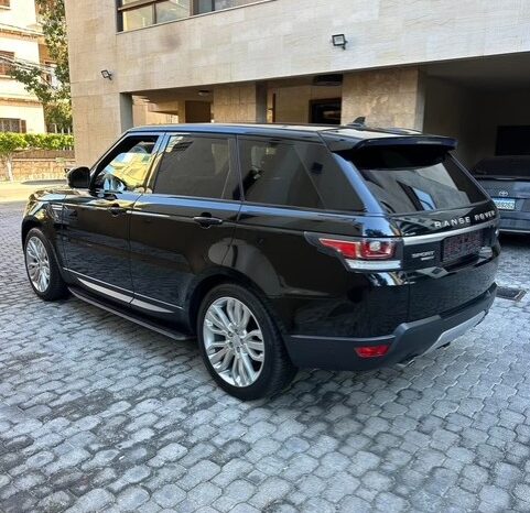 RANGE ROVER SPORT HSE V6 2016 BLACK ON BLACK full