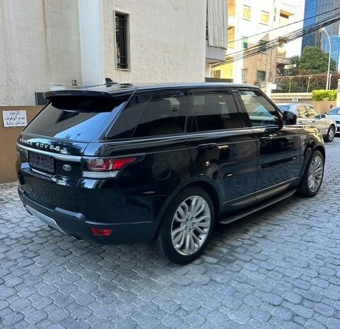 RANGE ROVER SPORT HSE V6 2016 BLACK ON BLACK full