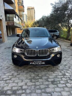 BMW X4 2016 GRAY ON BLACK