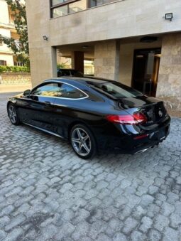 MERCEDES C300 COUPE AMG-LINE 4MATIC 2017 BLACK ON BASKET full