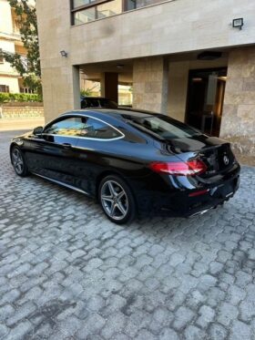 MERCEDES C300 COUPE AMG-LINE 4MATIC 2017 BLACK ON BASKET