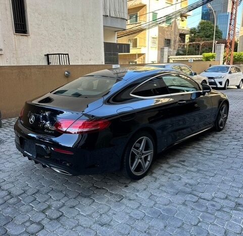 MERCEDES C300 COUPE AMG-LINE 4MATIC 2017 BLACK ON BASKET full