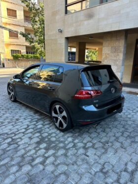 VW GOLF GTI MK7 2014 GRAY ON BLACK