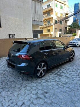 VW GOLF GTI MK7 2014 GRAY ON BLACK