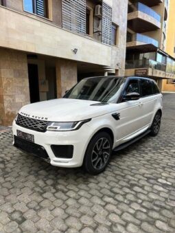 RANGE ROVER SPORT V6 2017 WHITE ON BLACK full