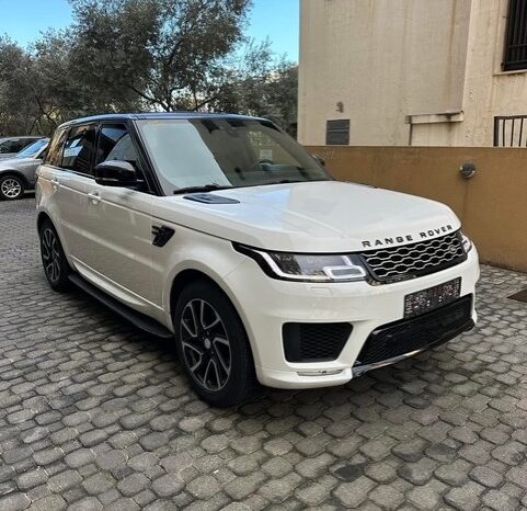 RANGE ROVER SPORT V6 2017 WHITE ON BLACK full