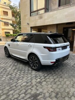 RANGE ROVER SPORT V6 2017 WHITE ON BLACK full