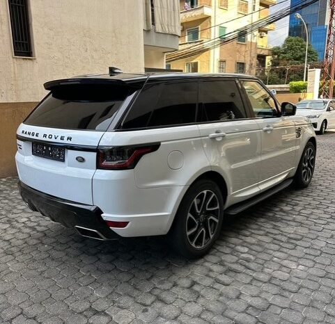 RANGE ROVER SPORT V6 2017 WHITE ON BLACK full