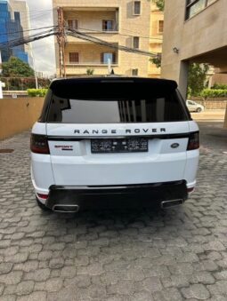 RANGE ROVER SPORT V6 2017 WHITE ON BLACK full