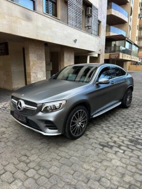 MERCEDES GLC250 COUPE AMG-LINE 4MATIC 2019 MATT GREY ON BLACK