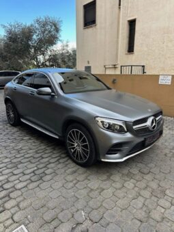 MERCEDES GLC250 COUPE AMG-LINE 4MATIC 2019 MATT GREY ON BLACK full