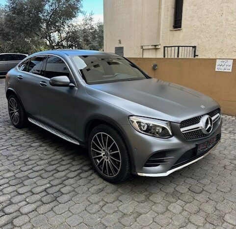 MERCEDES GLC250 COUPE AMG-LINE 4MATIC 2019 MATT GREY ON BLACK full