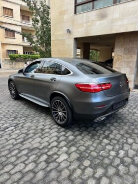 MERCEDES GLC250 COUPE AMG-LINE 4MATIC 2019 MATT GREY ON BLACK