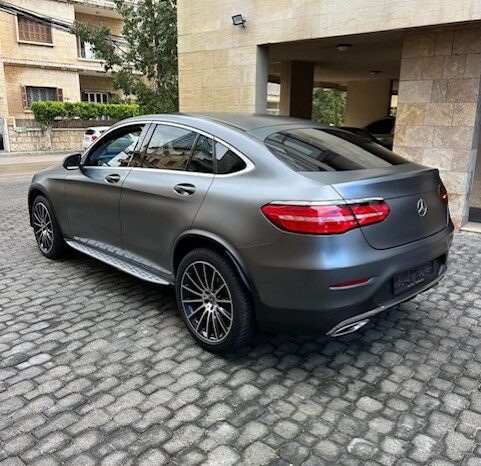 MERCEDES GLC250 COUPE AMG-LINE 4MATIC 2019 MATT GREY ON BLACK full