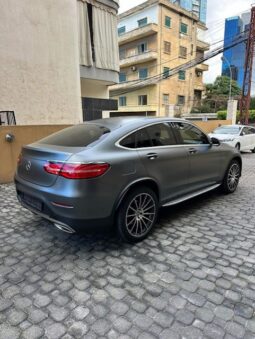 MERCEDES GLC250 COUPE AMG-LINE 4MATIC 2019 MATT GREY ON BLACK full