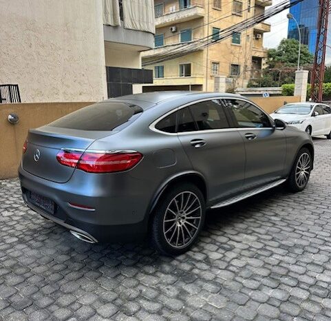 MERCEDES GLC250 COUPE AMG-LINE 4MATIC 2019 MATT GREY ON BLACK full