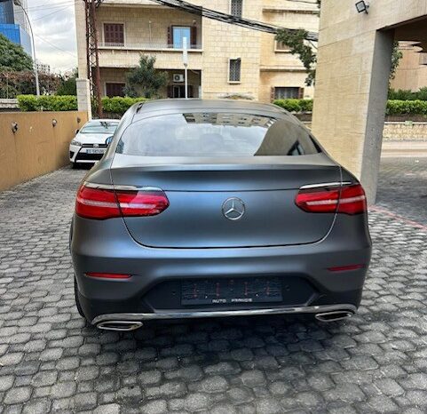 MERCEDES GLC250 COUPE AMG-LINE 4MATIC 2019 MATT GREY ON BLACK full