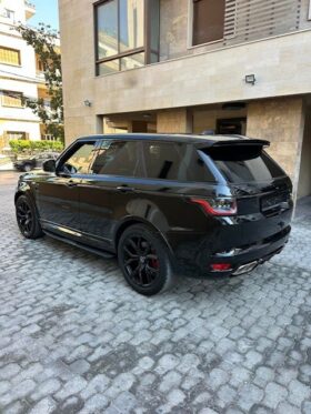 RANGE ROVER SPORT SVR 2018 BLACK ON BLACK&TAN