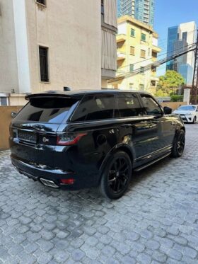 RANGE ROVER SPORT SVR 2018 BLACK ON BLACK&TAN