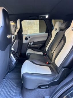 RANGE ROVER SPORT SVR 2018 BLACK ON BLACK&TAN full