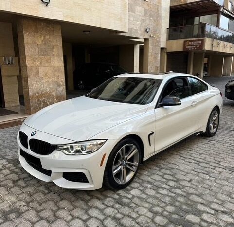 BMW 428I COUPE M-PACKAGE 2014 WHITE ON BLACK full