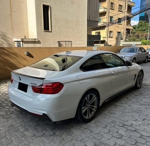 BMW 428I COUPE M-PACKAGE 2014 WHITE ON BLACK full