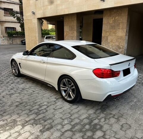 BMW 428I COUPE M-PACKAGE 2014 WHITE ON BLACK full