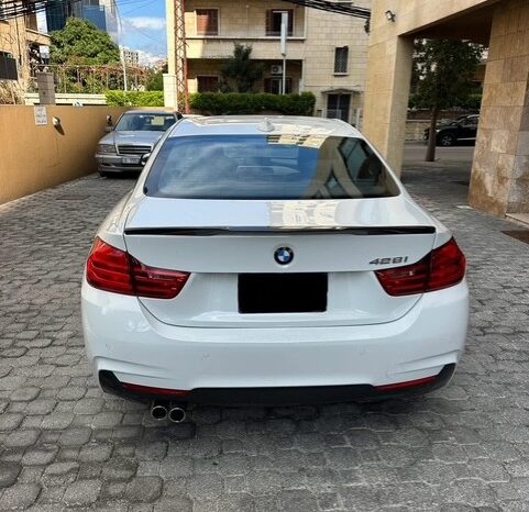 BMW 428I COUPE M-PACKAGE 2014 WHITE ON BLACK full