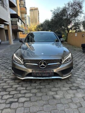 MERCEDES C300 AMG-LINE 4MATIC 2017 GRAY ON BLACK