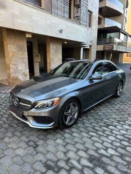 MERCEDES C300 AMG-LINE 4MATIC 2017 GRAY ON BLACK full