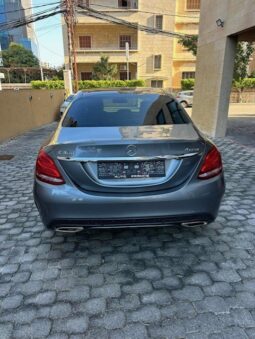 MERCEDES C300 AMG-LINE 4MATIC 2017 GRAY ON BLACK full